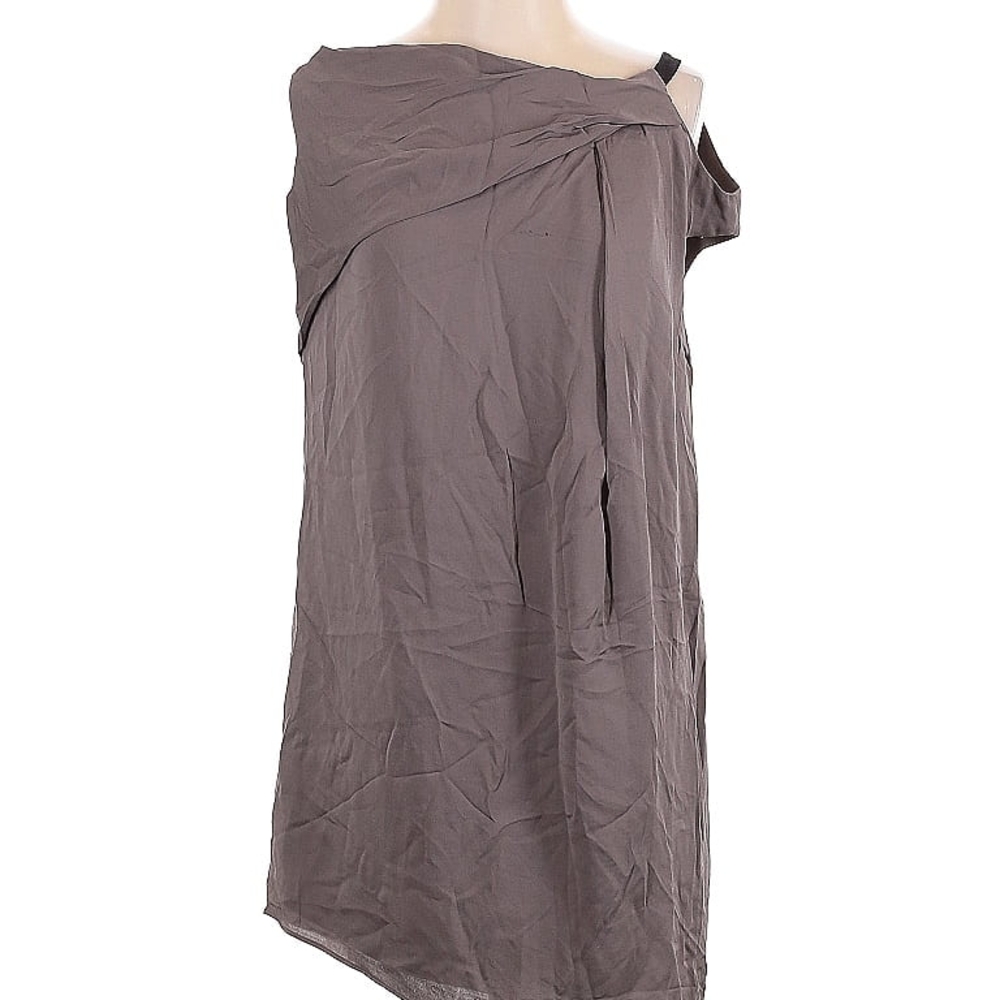 Elegant Gray Women's Dress